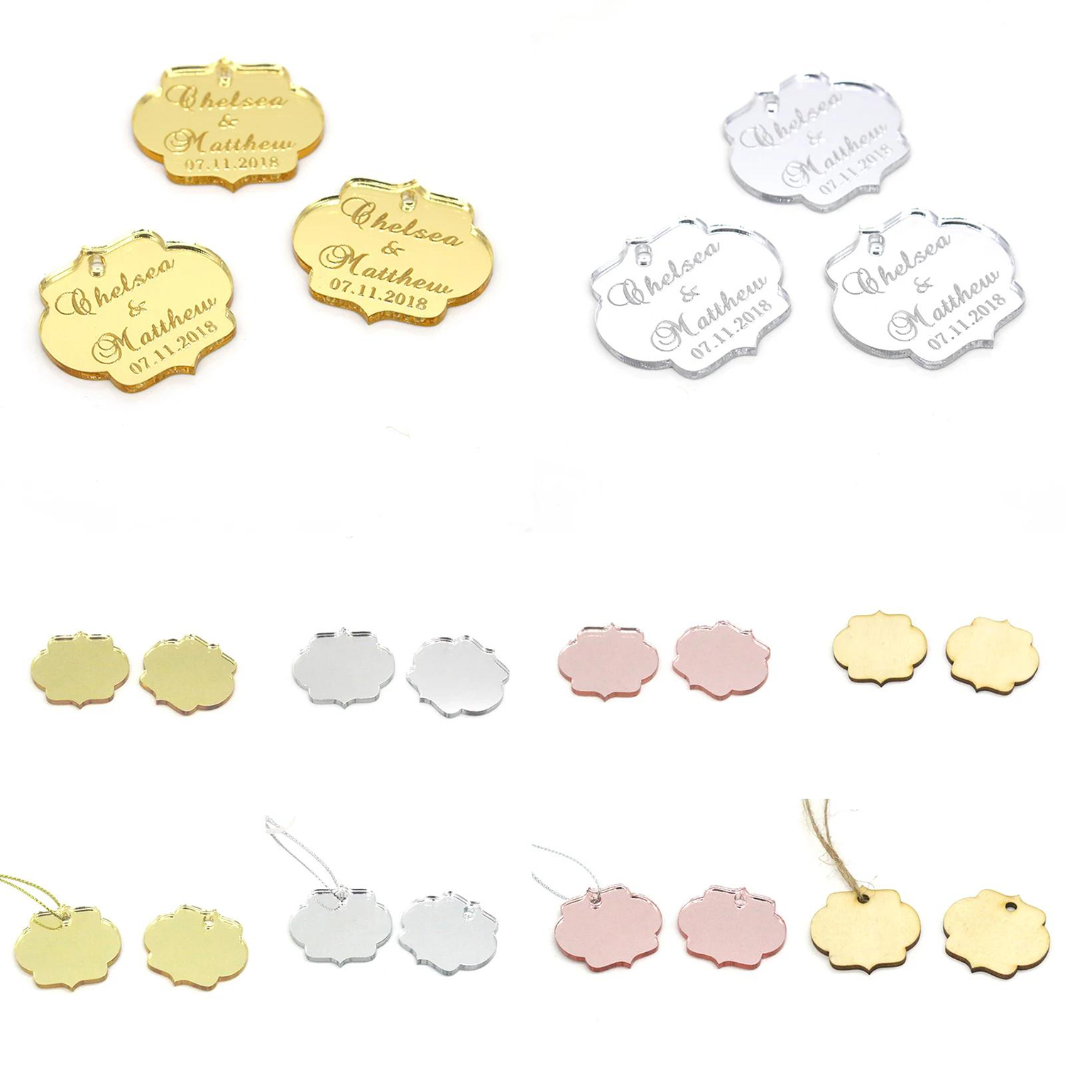 Baby Food For 2 Year Old - 20/50/100Pcs Custom Wedding Party Baby Baptism
