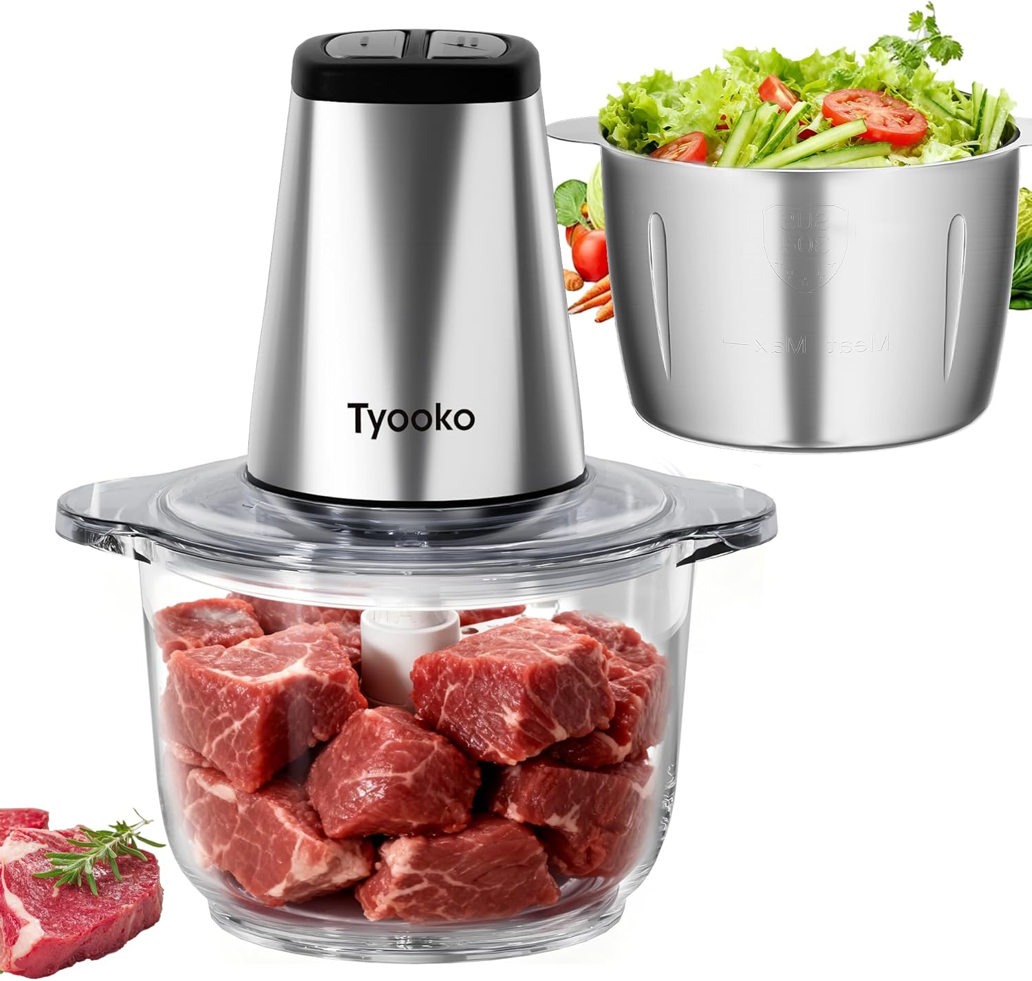 Veggie Baby Food - Electric Food Chopper & Meat Grinder,