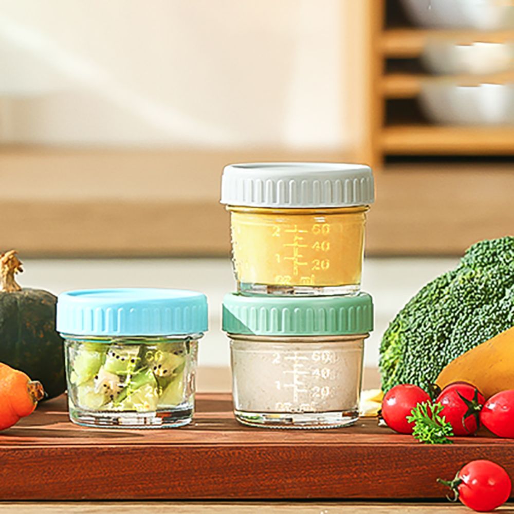6pcs Mason Jar Glass Baby Food – обзор и цена Baby Food Jars With Lids