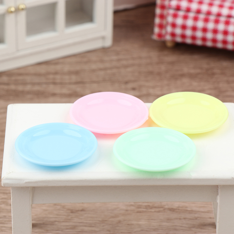 5Pcs Dollhouse Mini Food Plate – обзор и цена Baby Food Toy
