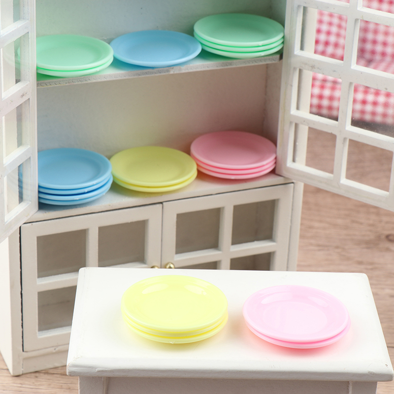 5Pcs Dollhouse Mini Food Plate – обзор и цена Baby Food Toy