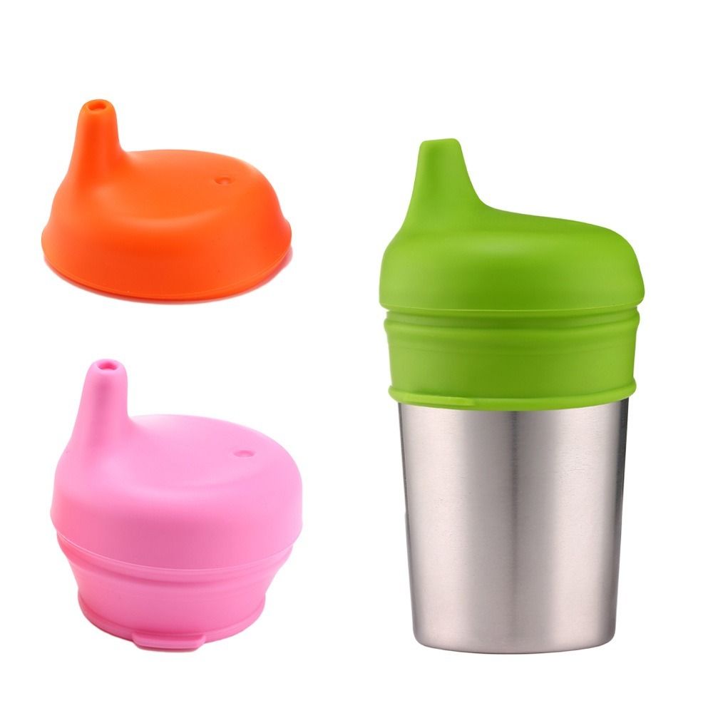 Kids Baby Silicone Sippy Cup L – обзор и цена Baby Food Jars With Lids