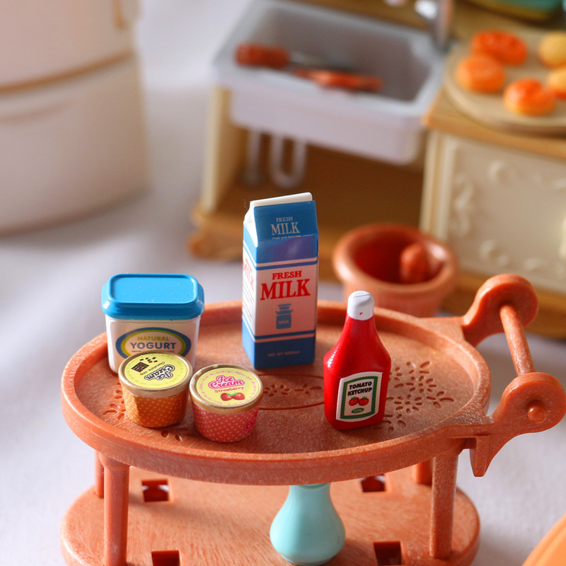 5Pcs/Set 1:12 Dollhouse Access – обзор и цена Baby Food Toy