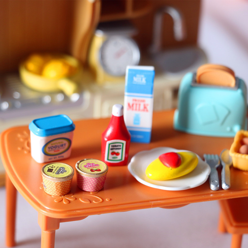 5Pcs/Set 1:12 Dollhouse Access – обзор и цена Baby Food Toy