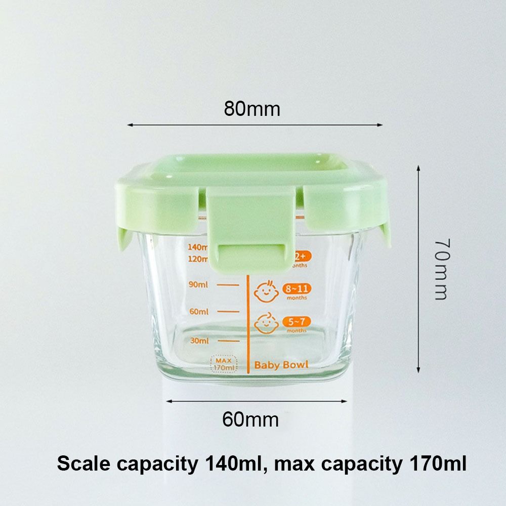 Simple 170ml Food Storage Box  – обзор и цена Baby Food Jars