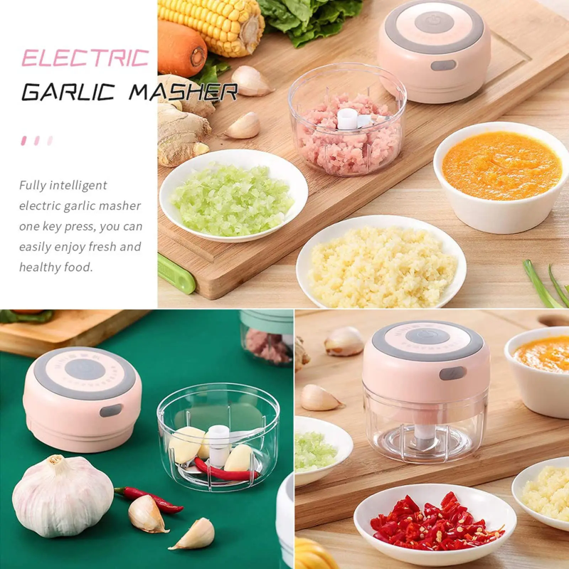 2026 Mini Electric Garlic Chop – обзор и цена Veggie Baby Food