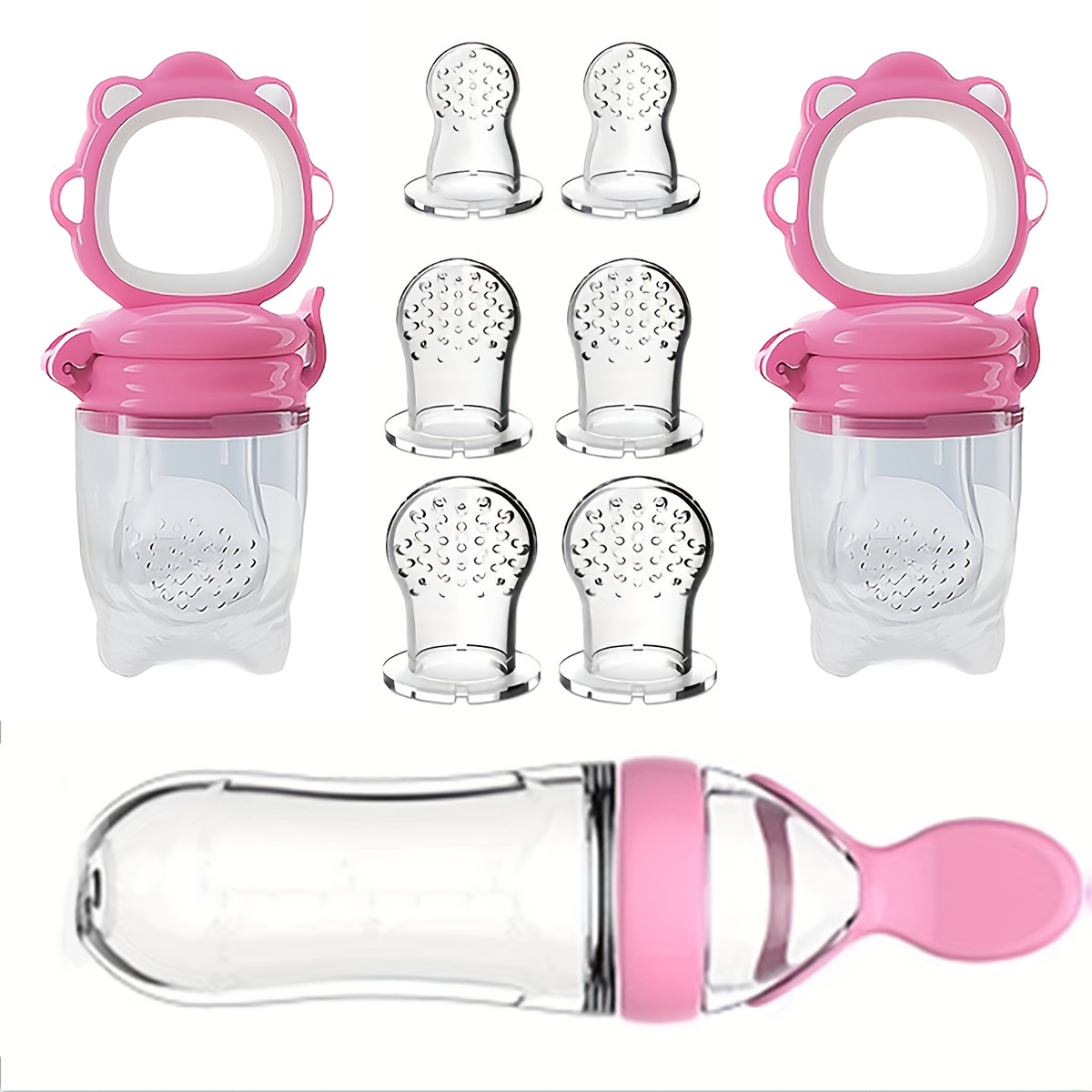 9pcs Feeding Cutlery: 1 Silico – обзор и цена Baby Food Jars