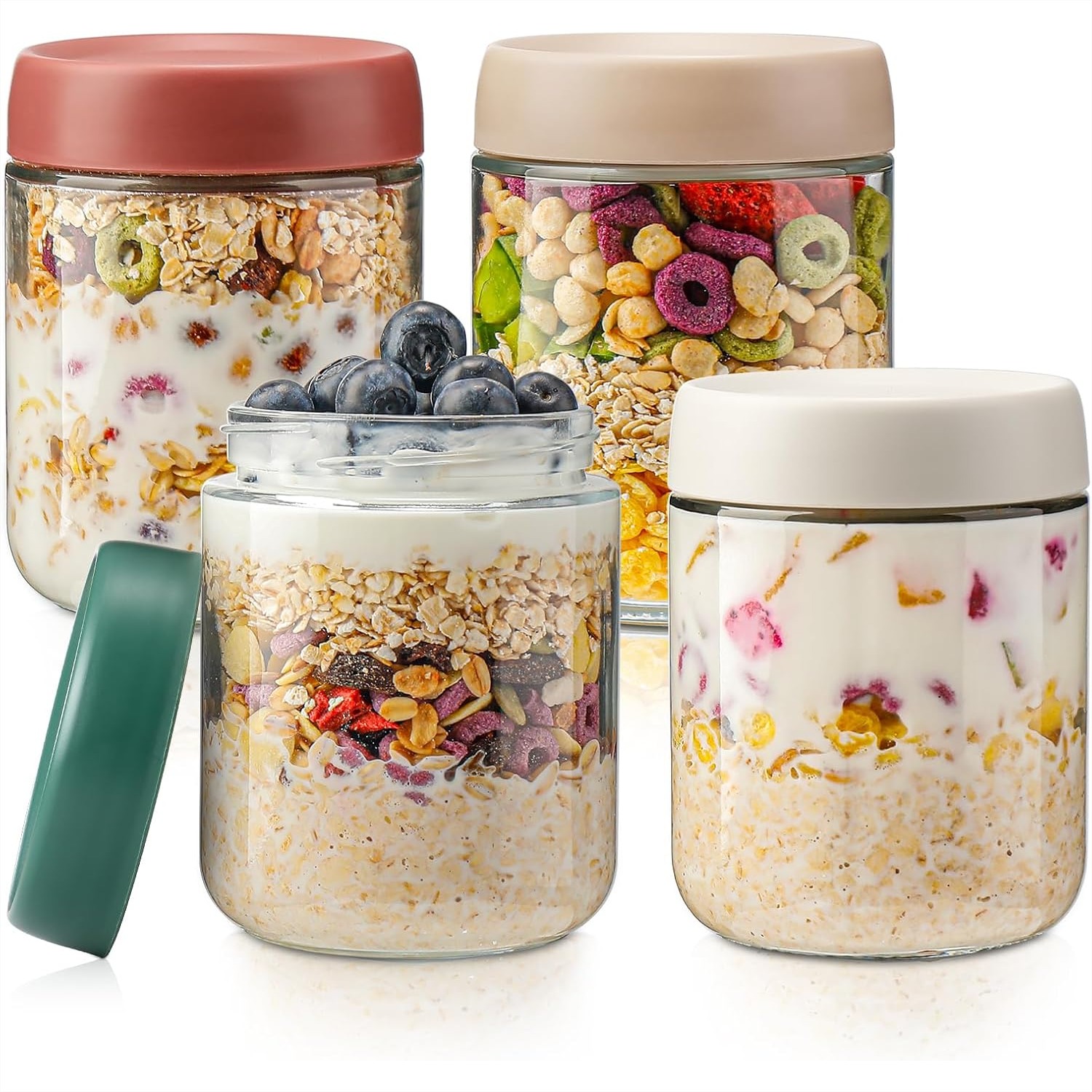 Glass Overnight Oats Container – обзор и цена Baby Food Jars