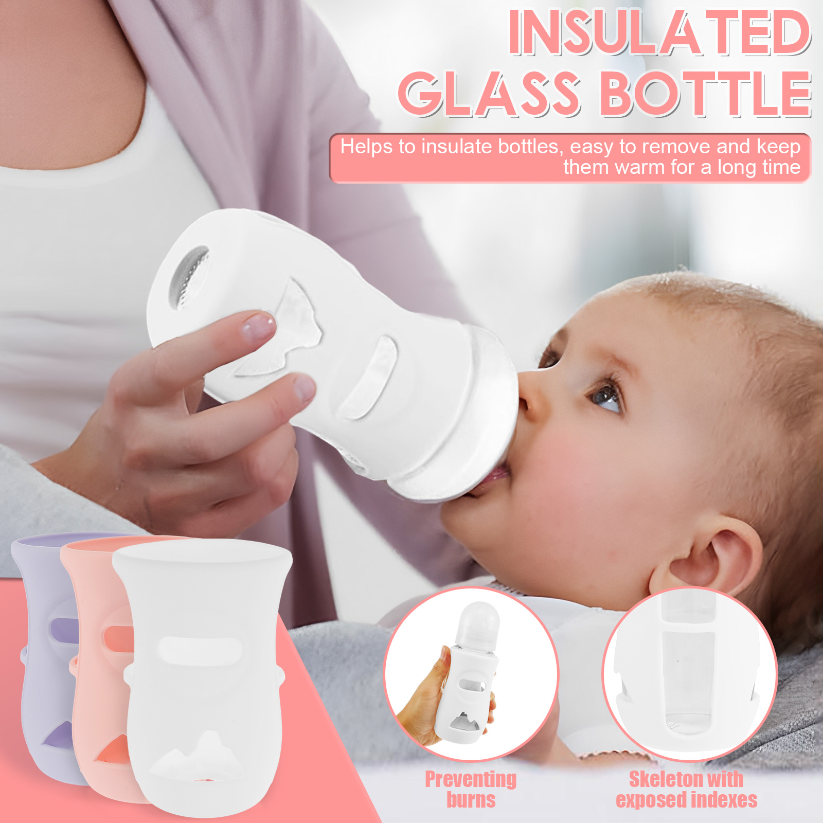 Silicone Sleeves Silicone Baby – обзор и цена Baby Food Jars