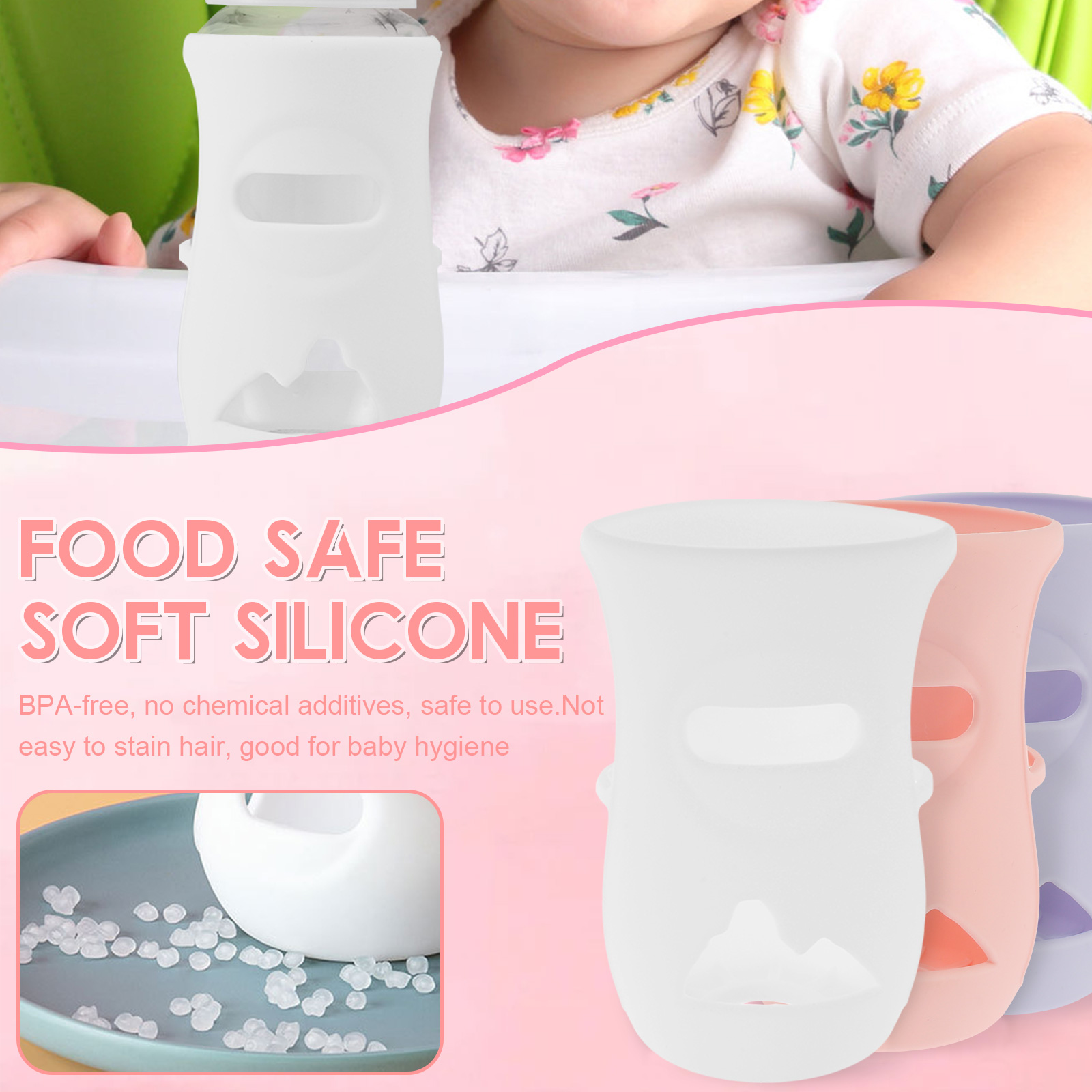 Silicone Sleeves Silicone Baby – обзор и цена Baby Food Jars
