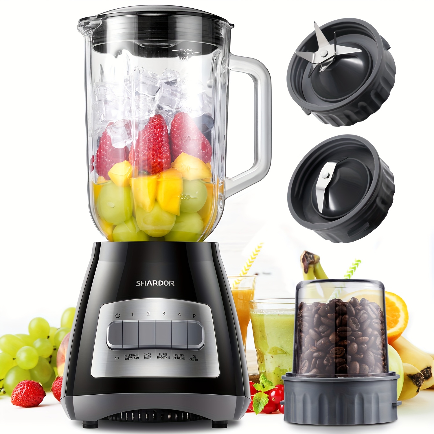 Smoothie Blender with 52 oz Gl – обзор и цена Baby Food Jars