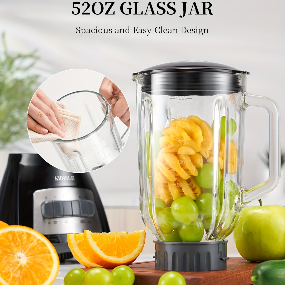 Smoothie Blender with 52 oz Gl – обзор и цена Baby Food Jars