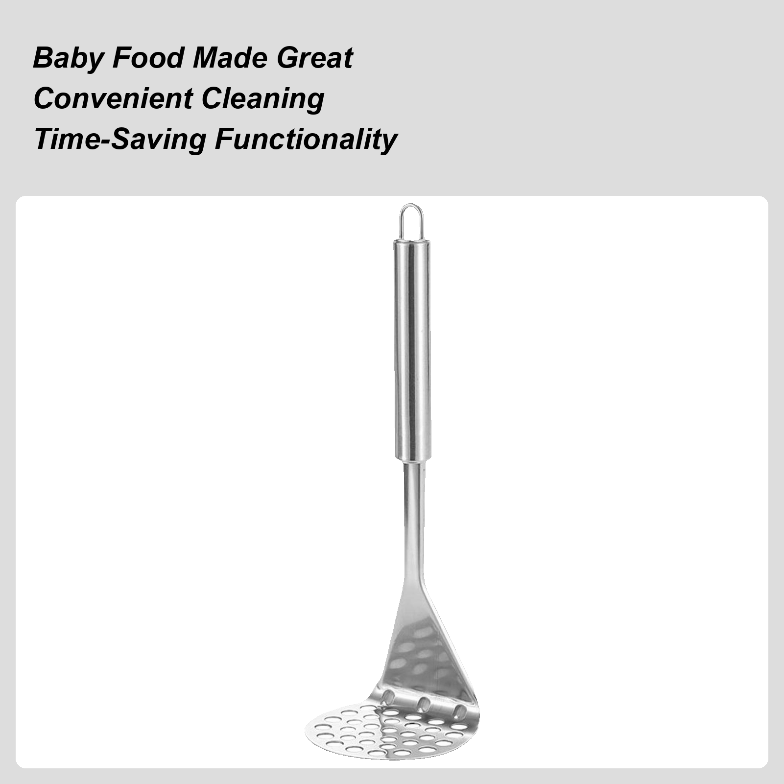 Metal Potato Masher Avocado Sm – обзор и цена Veggie Baby Food