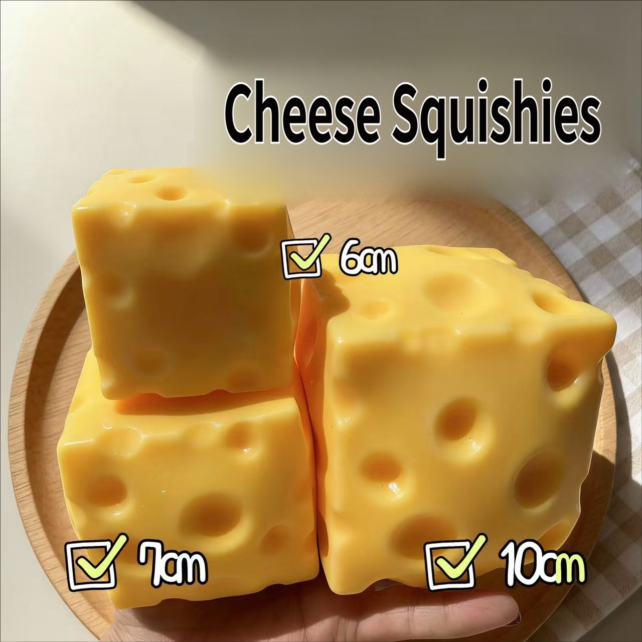 Large Squeeze Cheese Pinch Squ – обзор и цена Baby Food Toy