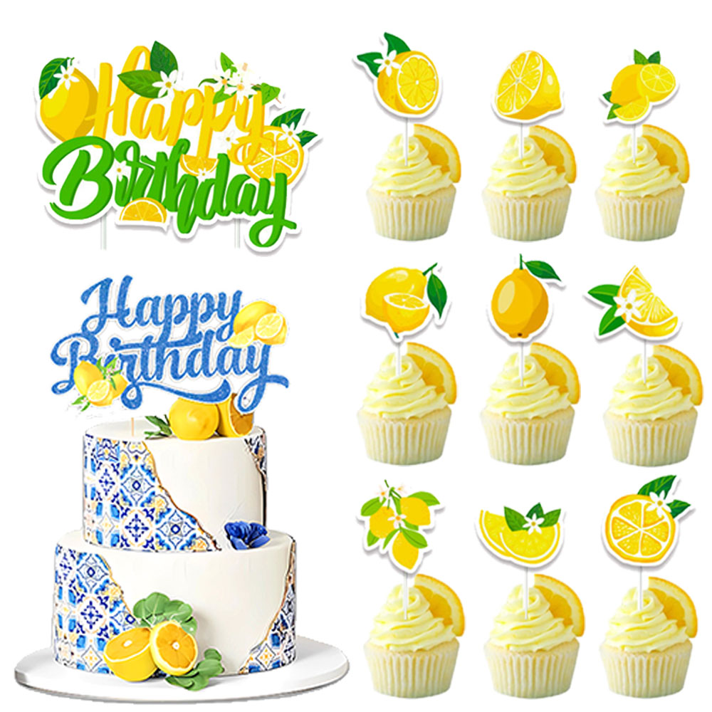 Lemon Cupcake Toppers Summer C – обзор и цена Baby Food For 2 Year Old