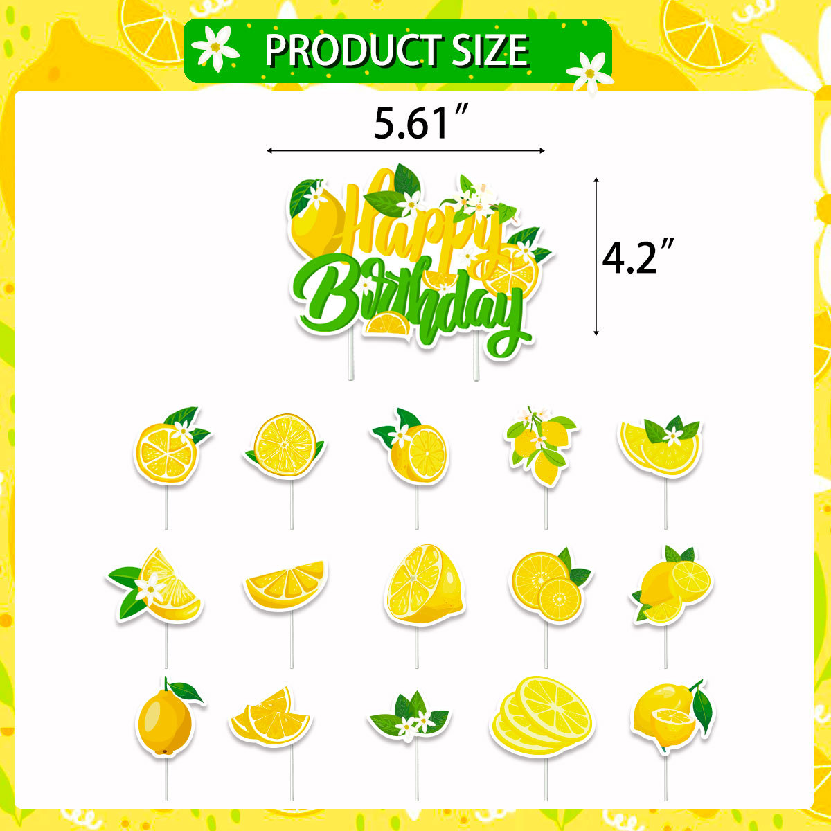 Lemon Cupcake Toppers Summer C – обзор и цена Baby Food For 2 Year Old
