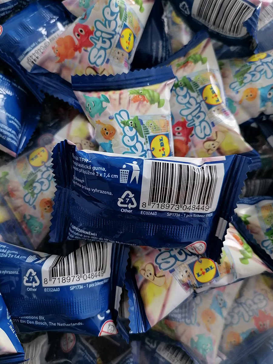 Cute Coles Stikeez Lidl Figure – обзор и цена Baby Food Toy