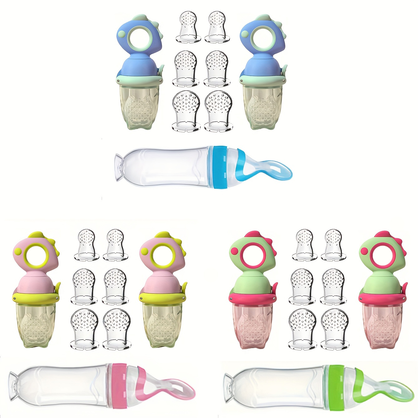 9pcs Baby Feeding Set: Include – обзор и цена Baby Food Jars With Lids