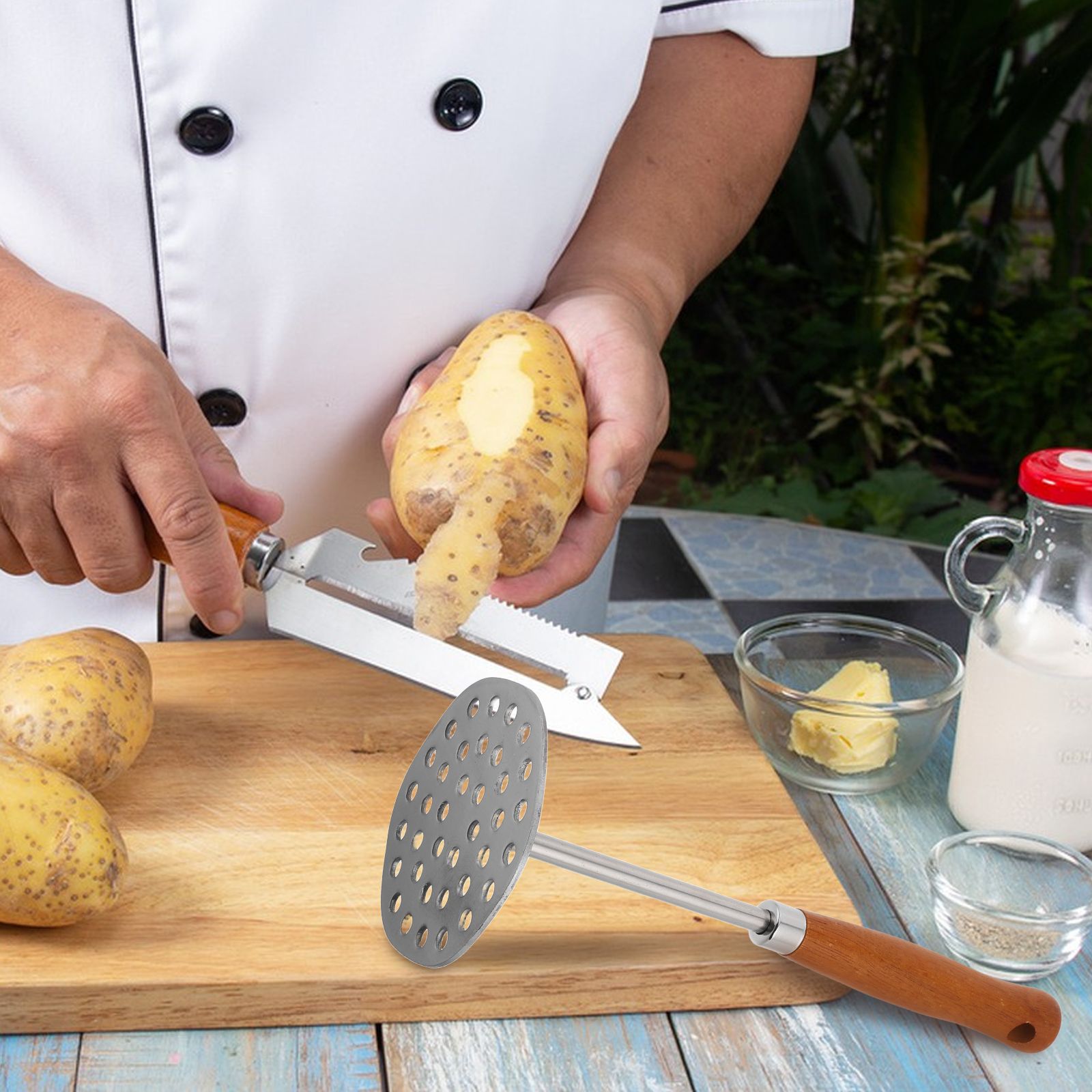 Potato Masher Stainless Steel  – обзор и цена Veggie Baby Food