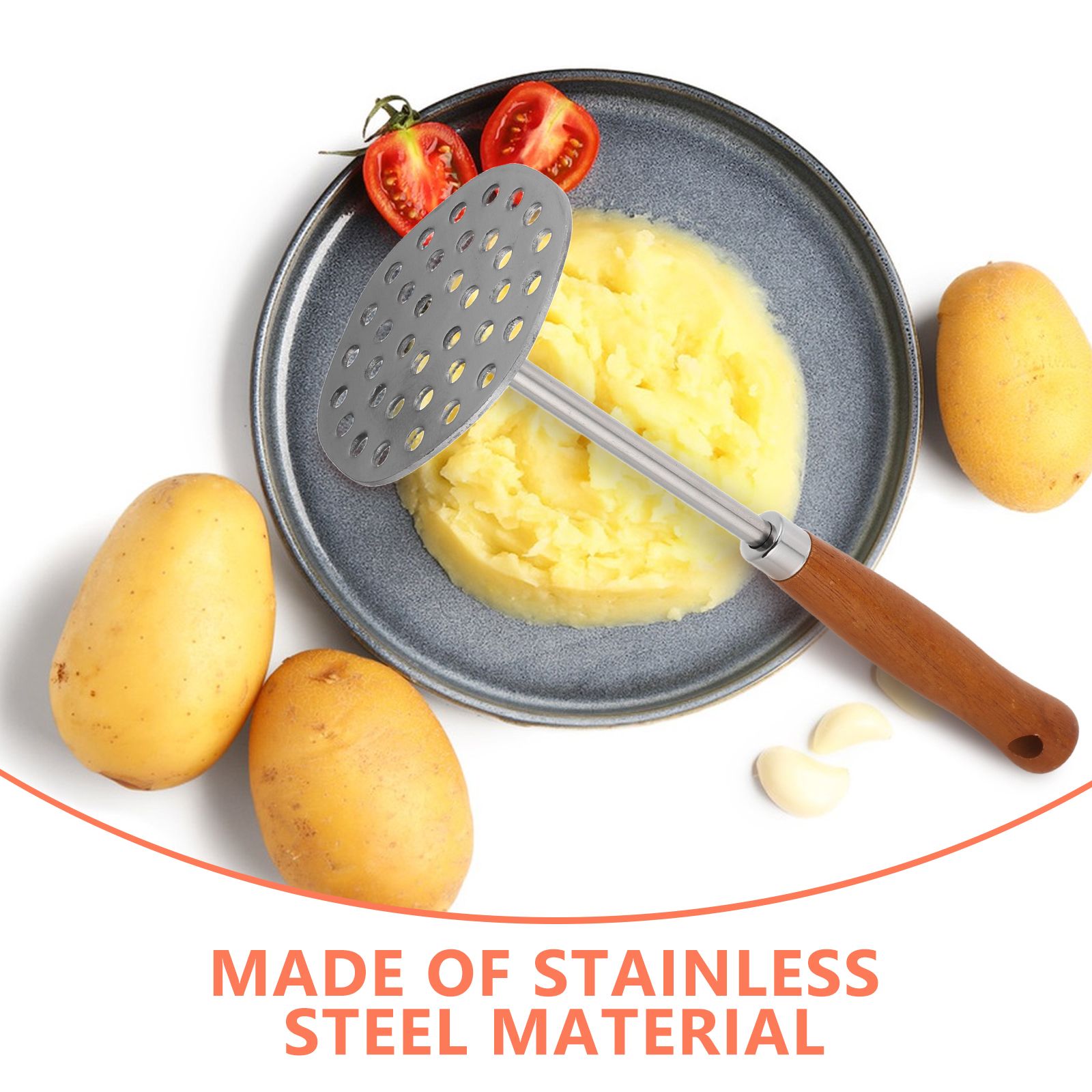 Potato Masher Stainless Steel  – обзор и цена Veggie Baby Food