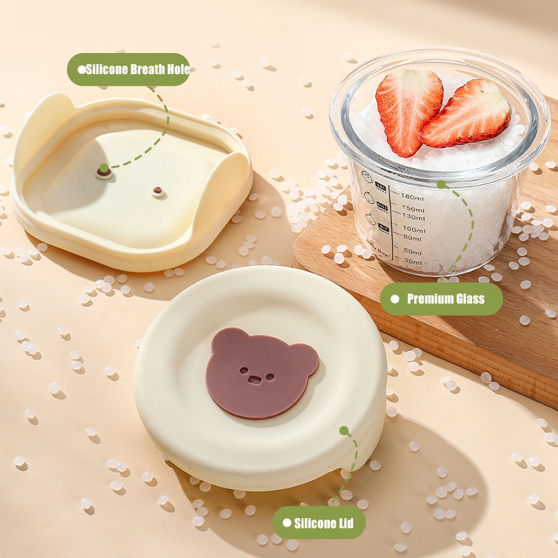 180ml Glass Baby Food Storage  – обзор и цена Baby Food Jars With Lids