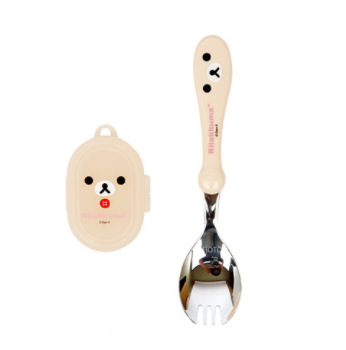 Rilakkuma Spoon Fork Integrate – обзор и цена Baby Food Toy