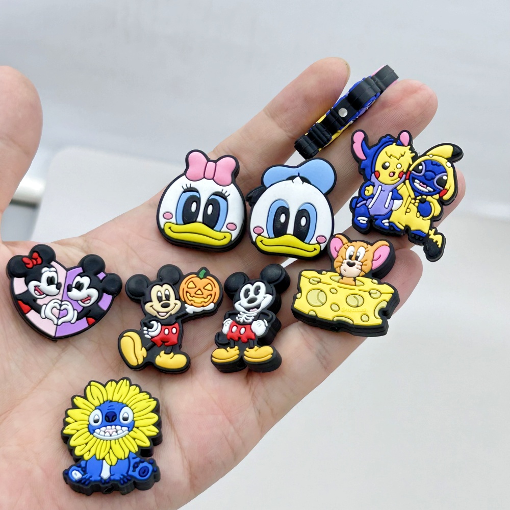 10PC DIY Cartoon Mini Silicone – обзор и цена Baby Food Toy