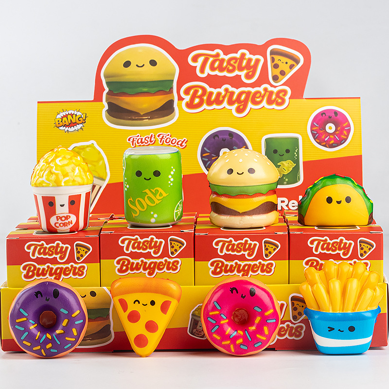 Soft Squishy Slow Rising Food  – обзор и цена Baby Food Toy