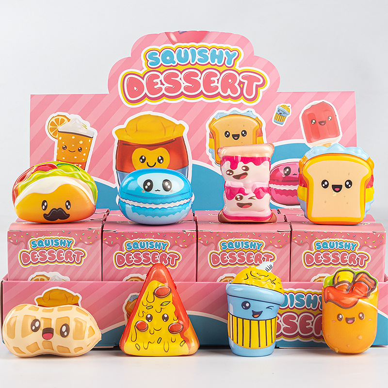 Soft Squishy Slow Rising Food  – обзор и цена Baby Food Toy